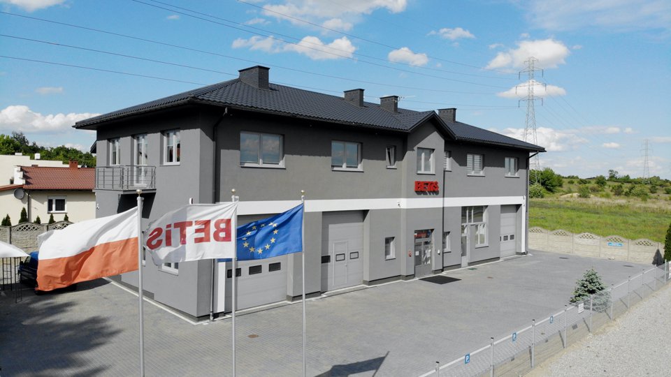 Centrum szkoleniowe i siedziba firmy BETiS na ul. Olszynowej 23 w Radomiu